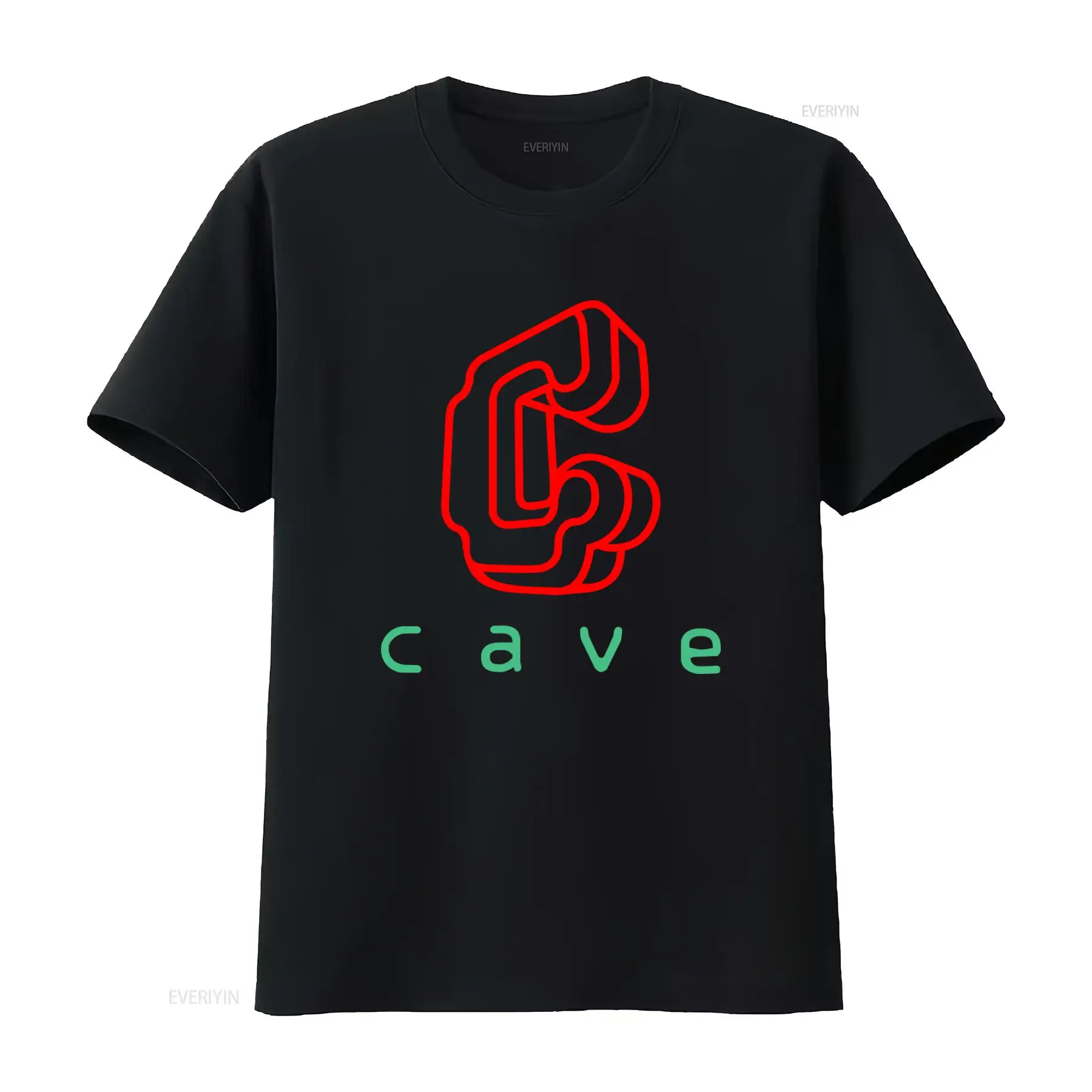 Retro Gaming Logo - Cave Shmup アーケードロゴ Tシャツ レトロゲームスタイル ヴィンテージ