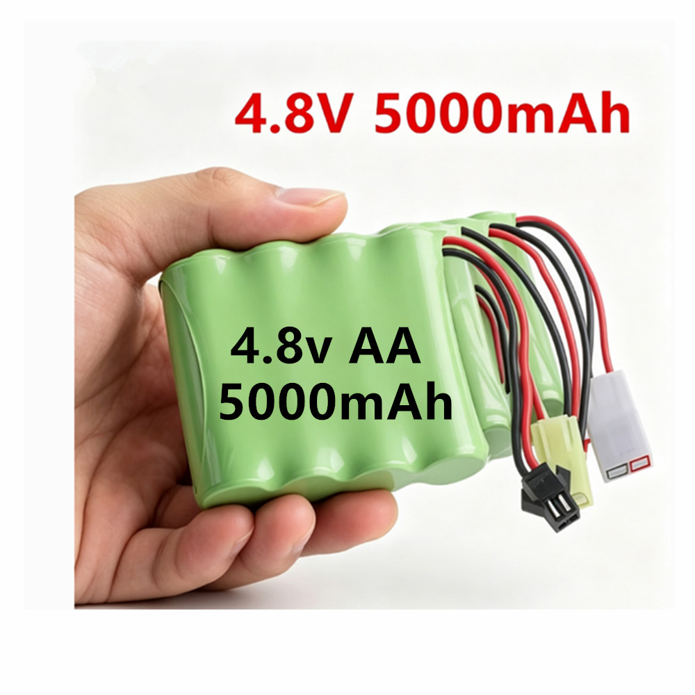 Rechargeable Battery Aa - AA 4.8v 5000mah 充電式ニッケル水素バッテリーパック RC おもちゃ照明電動工具