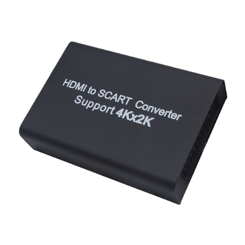 Scart To Hdmi - Hdmiからscart高精細コンバーター、オーディオおよびビデオアダプター、クロスボーダーほうきアダプター