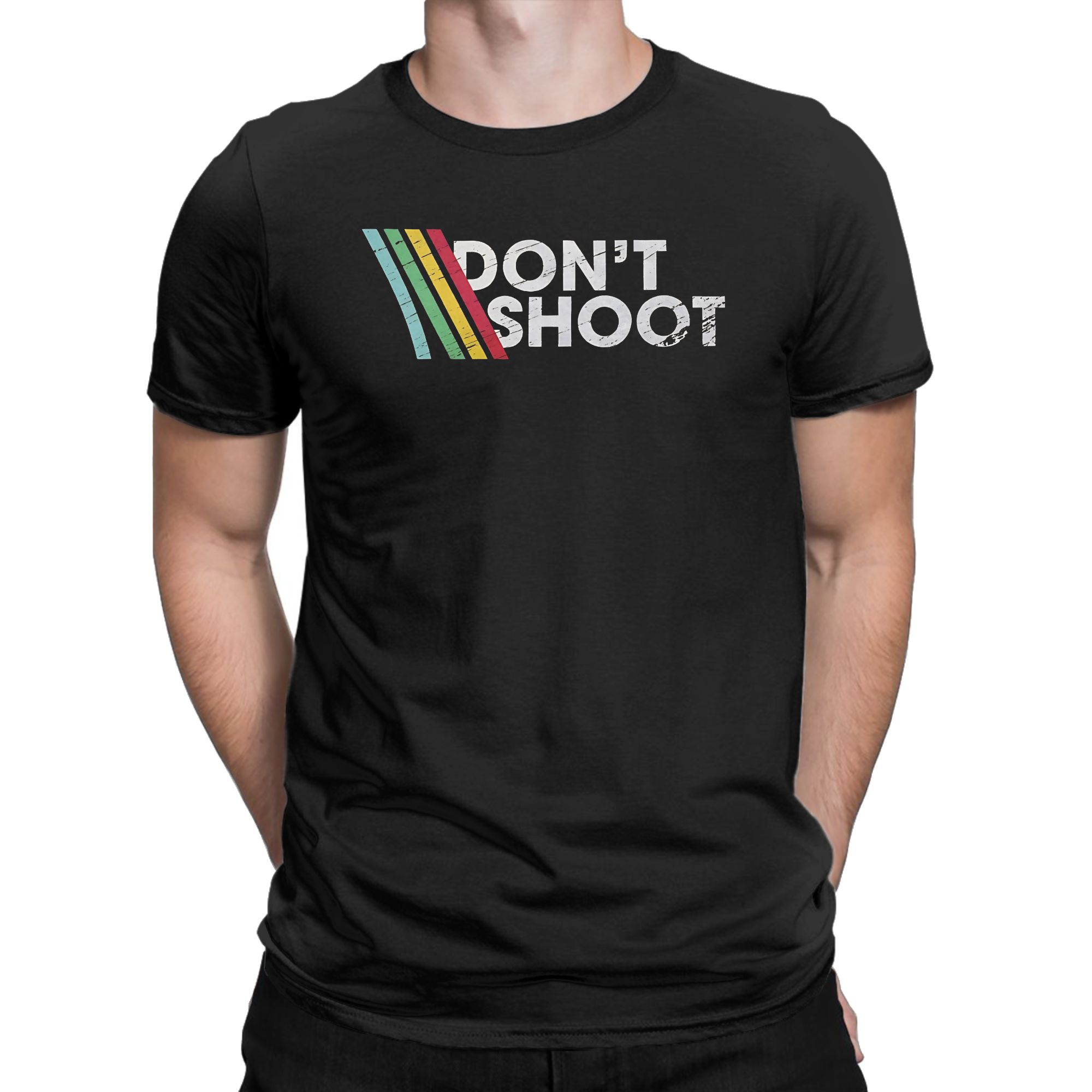 Retro Gaming T Shirts - ヴィンテージ Tシャツ ビーチ DONT SHOOT ゲーム