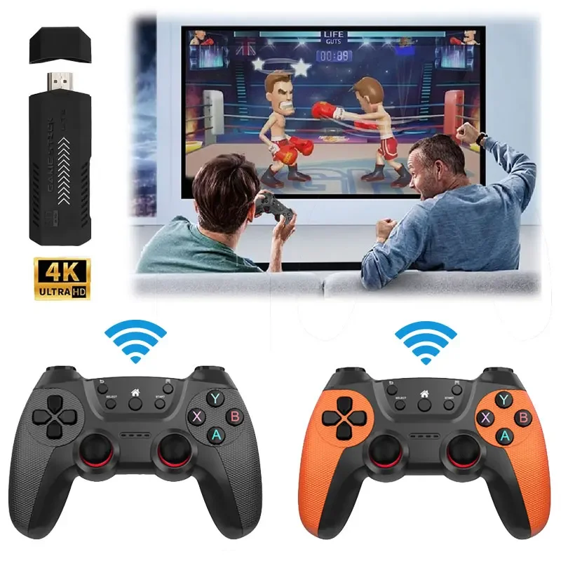 Retro Gaming Handheld 2026 - 2026年新型X2ウルトラゲームスティック 4K 64GB/128GB 30000ゲーム内蔵 ゲームパッド クラシックレトロゲーム