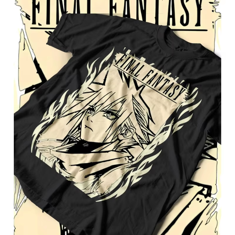 Retro Gaming T Shirts - ファイナルファンタジーVII リバース FF7 Tシャツ ヴィンテージ レトロ