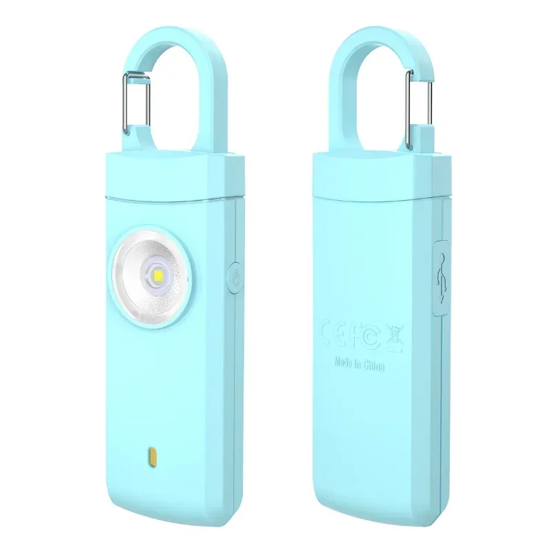 Rechargeable Battery Aa - 自己防衛 LED 懐中電灯 USB 充電式キーホルダーライト 安全警報付き