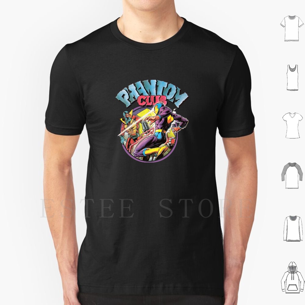 Retro Gaming T Shirts - ファントムクラブバッジ Tシャツ DIY ビッグサイズ 100% コットン