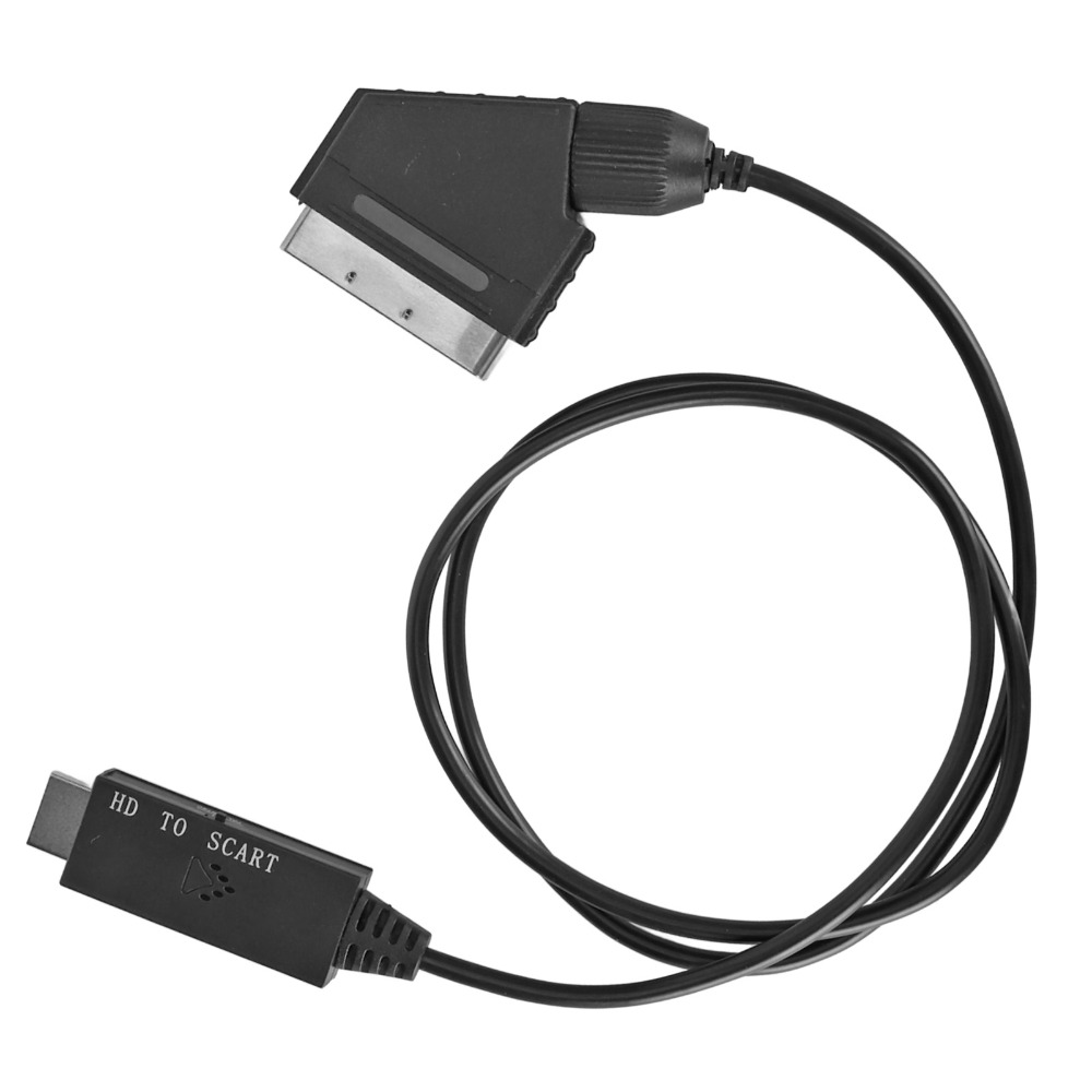 PAL NTSC HDマルチメディアインターフェースケーブル - Scart To Hdmi のレビューと価格