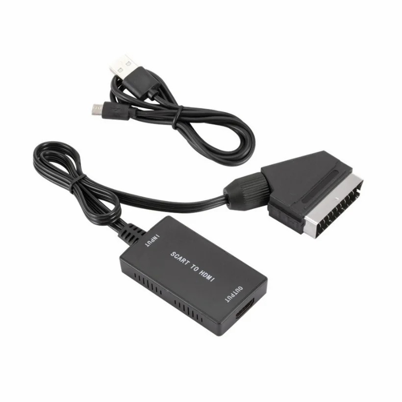 1080P HDMI 対応 SCART ビデオ オーディオ  - Scart To Hdmi のレビューと価格
