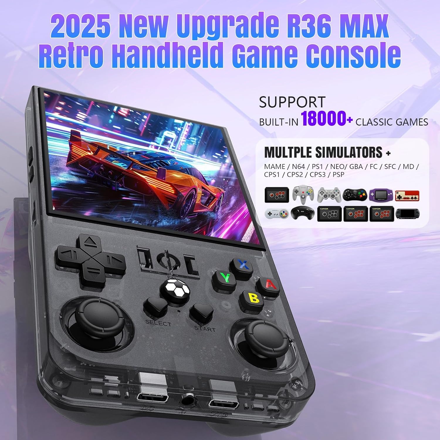 FLLBW R36 Max R36PRO レトロゲーム機 7 - Retro Gaming Arcade Console のレビューと価格