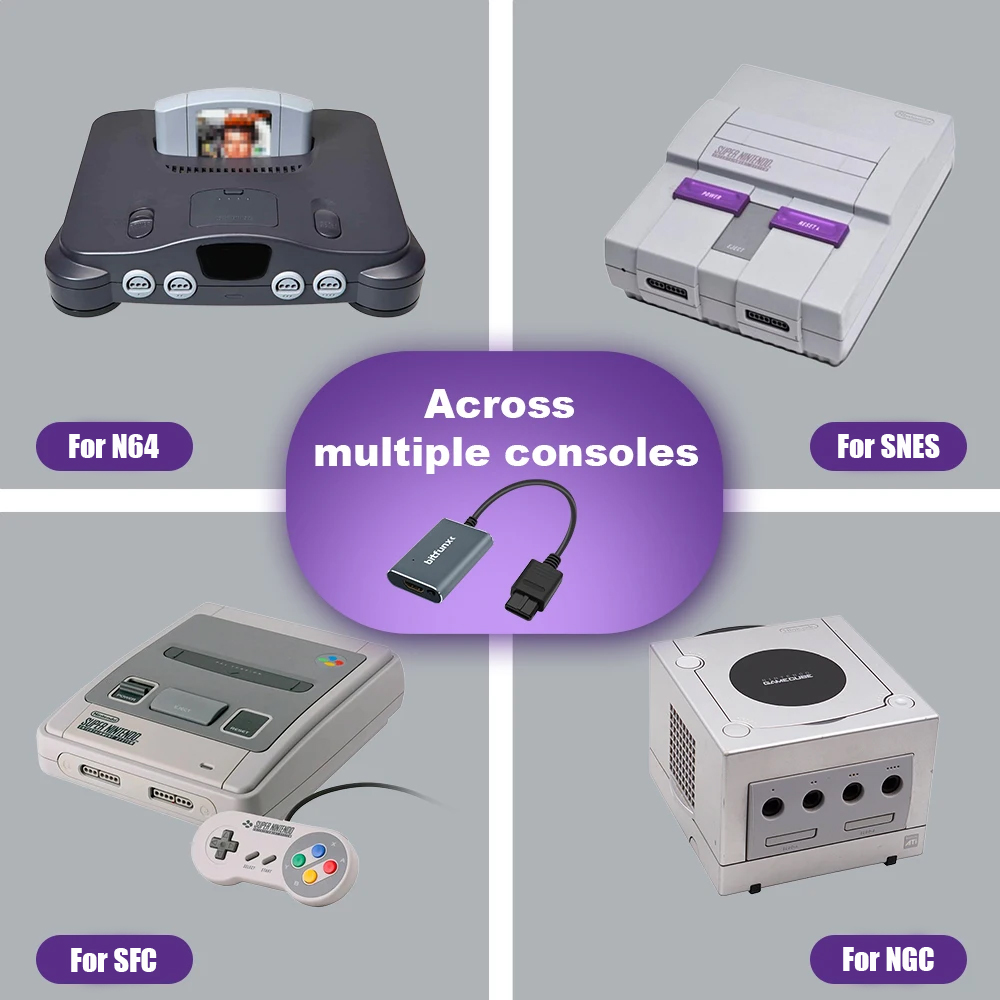 Bitfunx 720P Svideo/AV to HDMI - Retro Gaming Box のレビューと価格