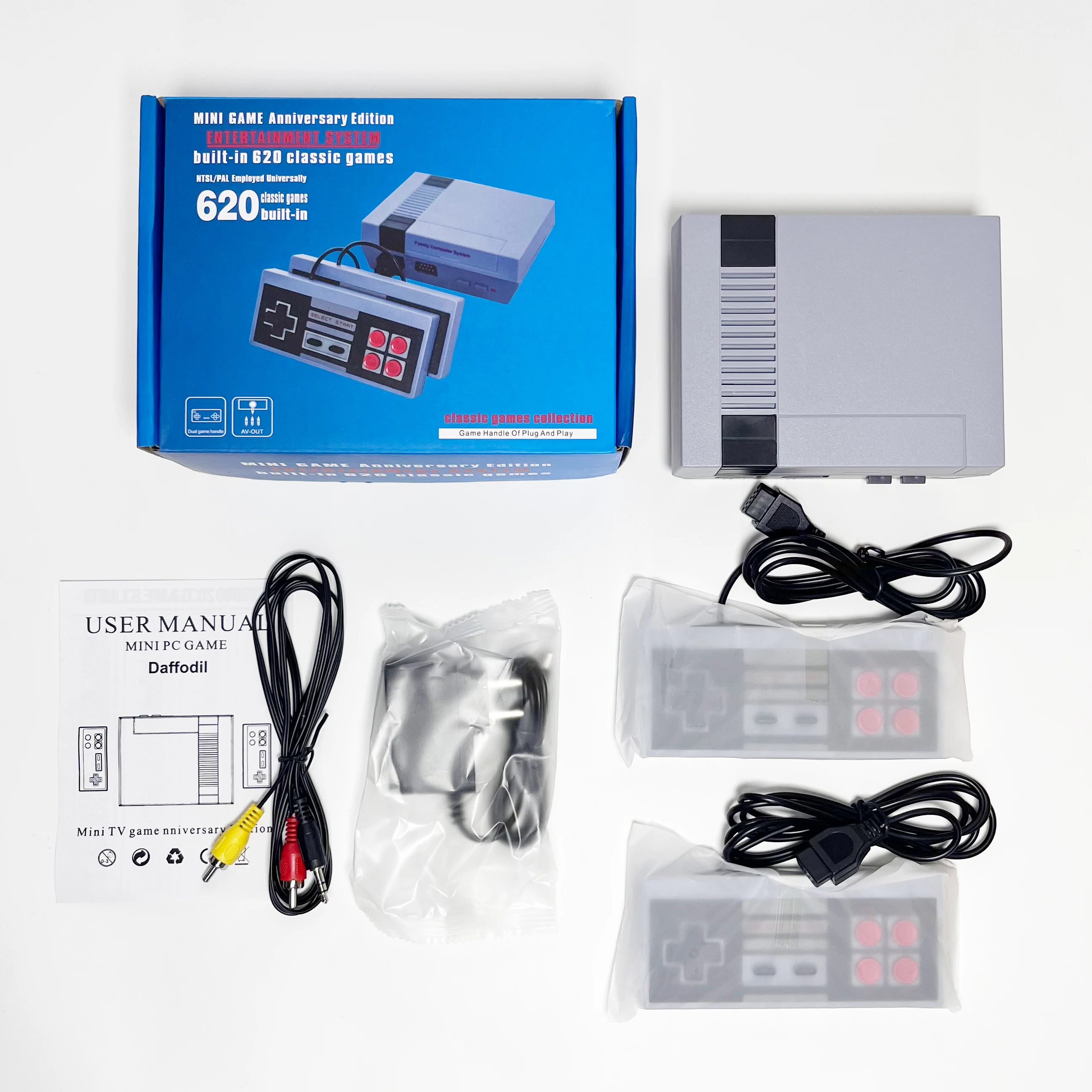 2026年新型620レトロNESミニ家庭用ゲーム機赤白マシン - Retro Gaming Handheld 2026 のレビューと価格