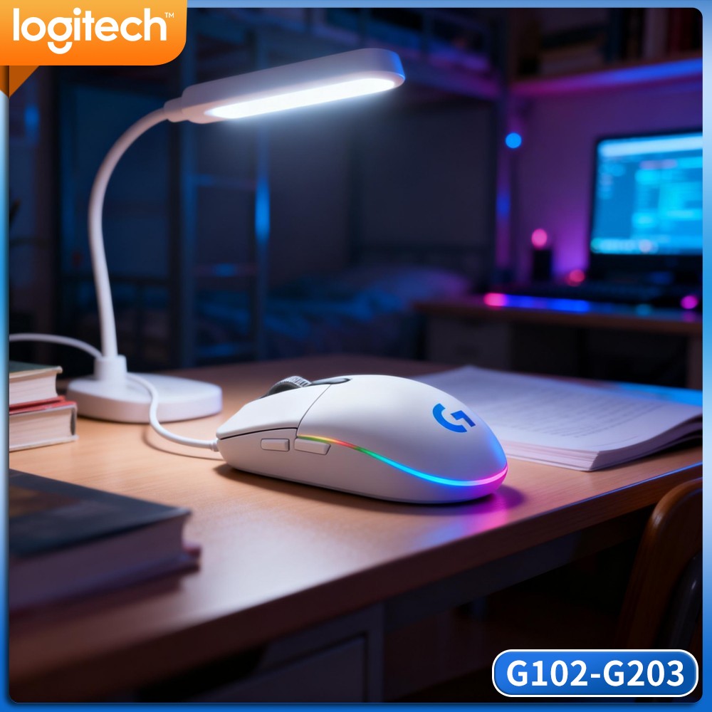 ロジクール G102 有線ゲーミングマウス、2000万クリッ - Logitech Mouse G203 のレビューと価格