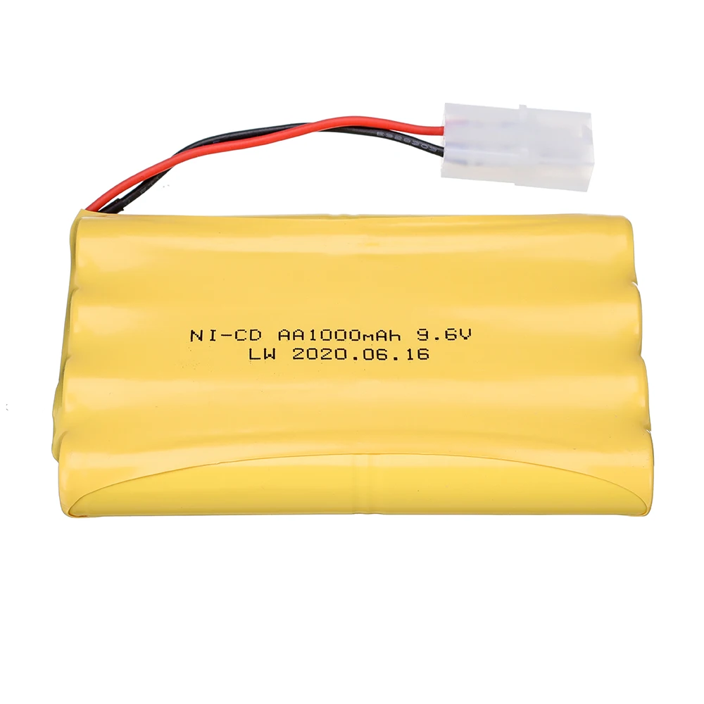 9.6V 1000mAh Ni-CD AA充電式バッテリー  - Rechargeable Battery Aa のレビューと価格