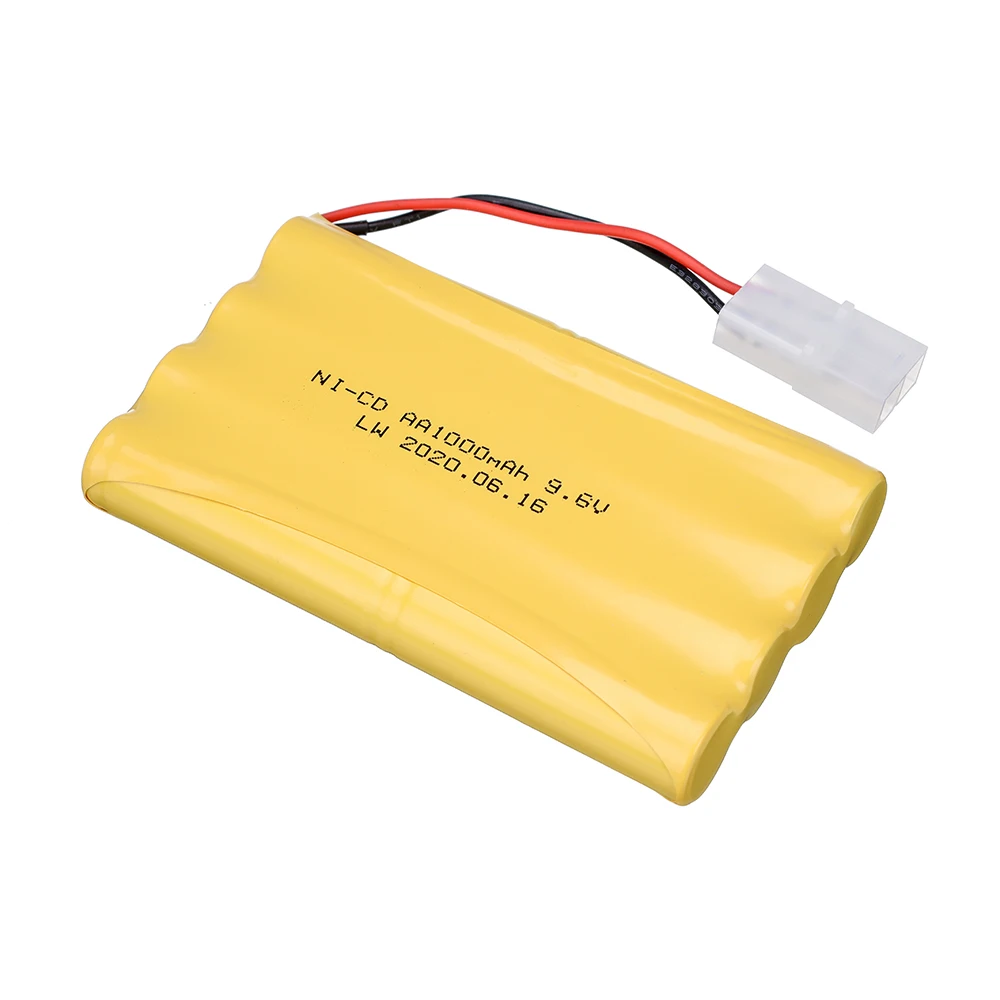 9.6V 1000mAh Ni-CD AA充電式バッテリー  - Rechargeable Battery Aa のレビューと価格