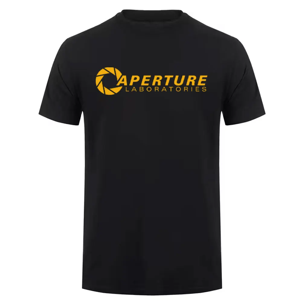 メンズ コットン Tシャツ Aperture Laborat - Retro Gaming Logo のレビューと価格