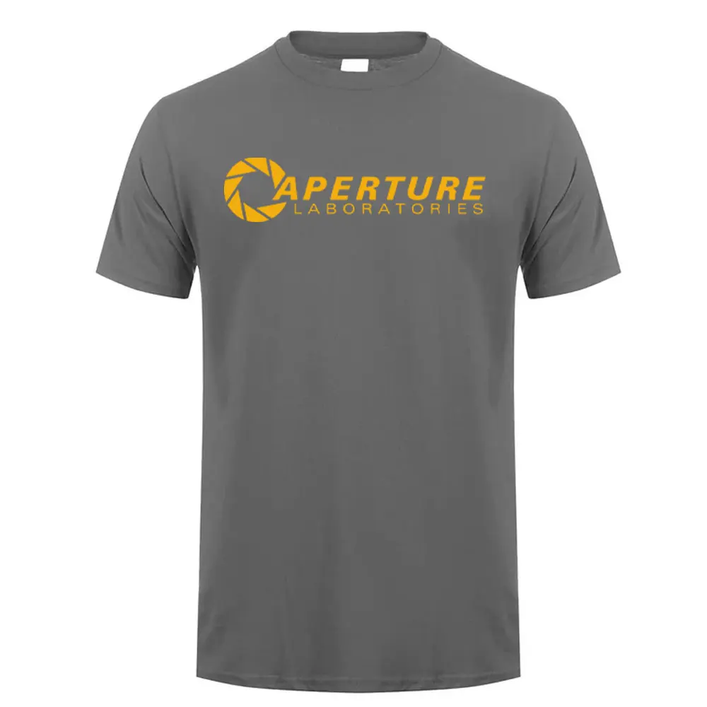 メンズ コットン Tシャツ Aperture Laborat - Retro Gaming Logo のレビューと価格
