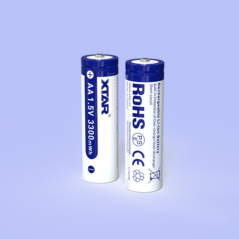 1-8パック XTAR 1.5V AA 3300mWh 充電 - Rechargeable Battery Aa のレビューと価格