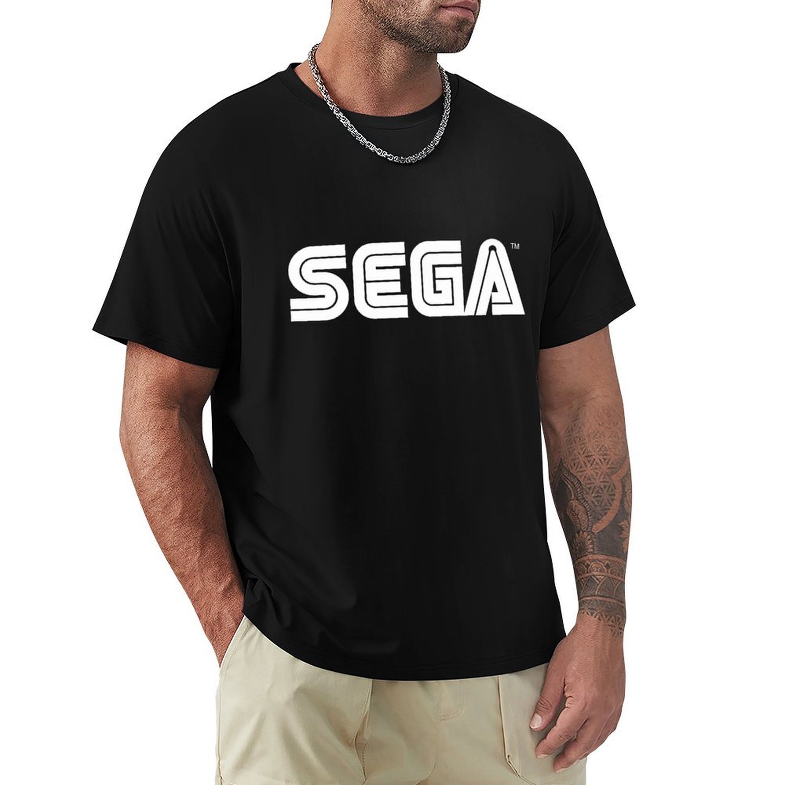 レトロゲーム機ロゴTシャツ デイリーワーク用半袖トップス - Retro Gaming Logo のレビューと価格