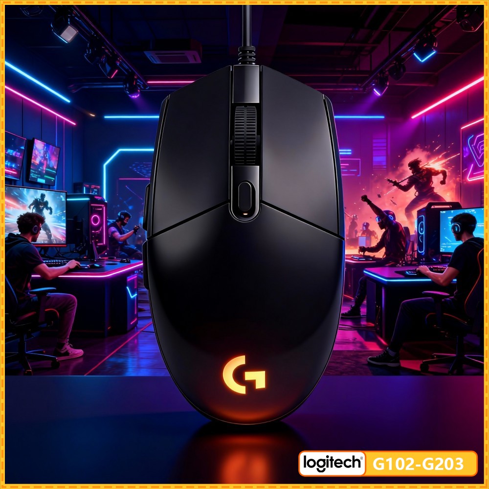 ロジクール G203 有線RGBゲーミングマウス、8000  - Logitech Mouse G203 のレビューと価格