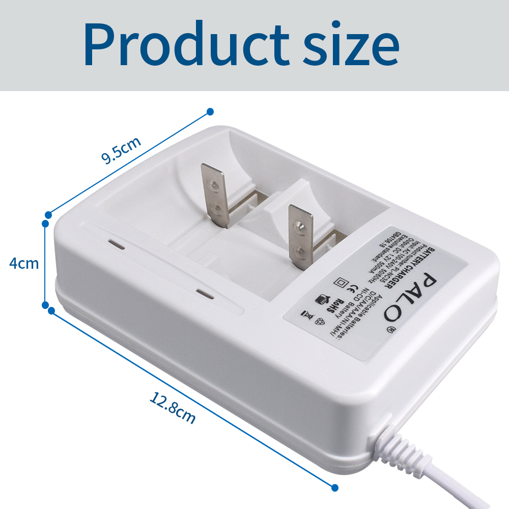 Palo-インテリジェント充電器,1.2V,ni-mh,ni - Rechargeable Battery Aa のレビューと価格