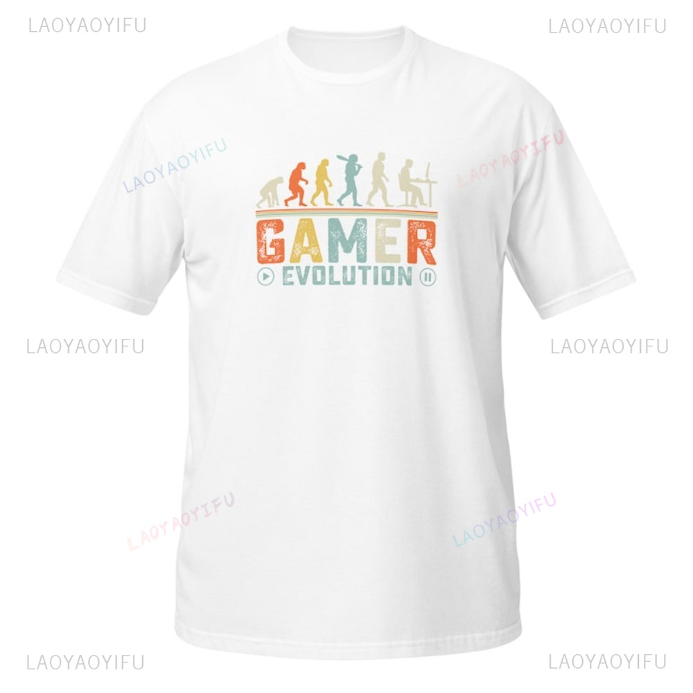ゲーマー進化 Tシャツレトロビデオゲームグラフィック Tシャ - Retro Gaming Ideas のレビューと価格