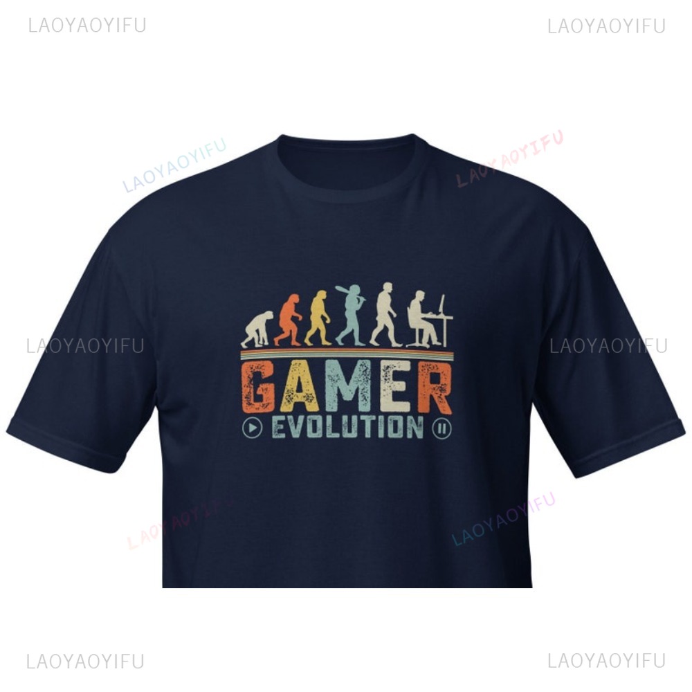 ゲーマー進化 Tシャツレトロビデオゲームグラフィック Tシャ - Retro Gaming Ideas のレビューと価格
