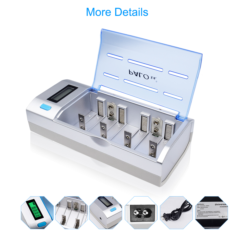 PALO 多機能スマートバッテリー充電器 1.2V ニッケル - Rechargeable Battery Aa のレビューと価格
