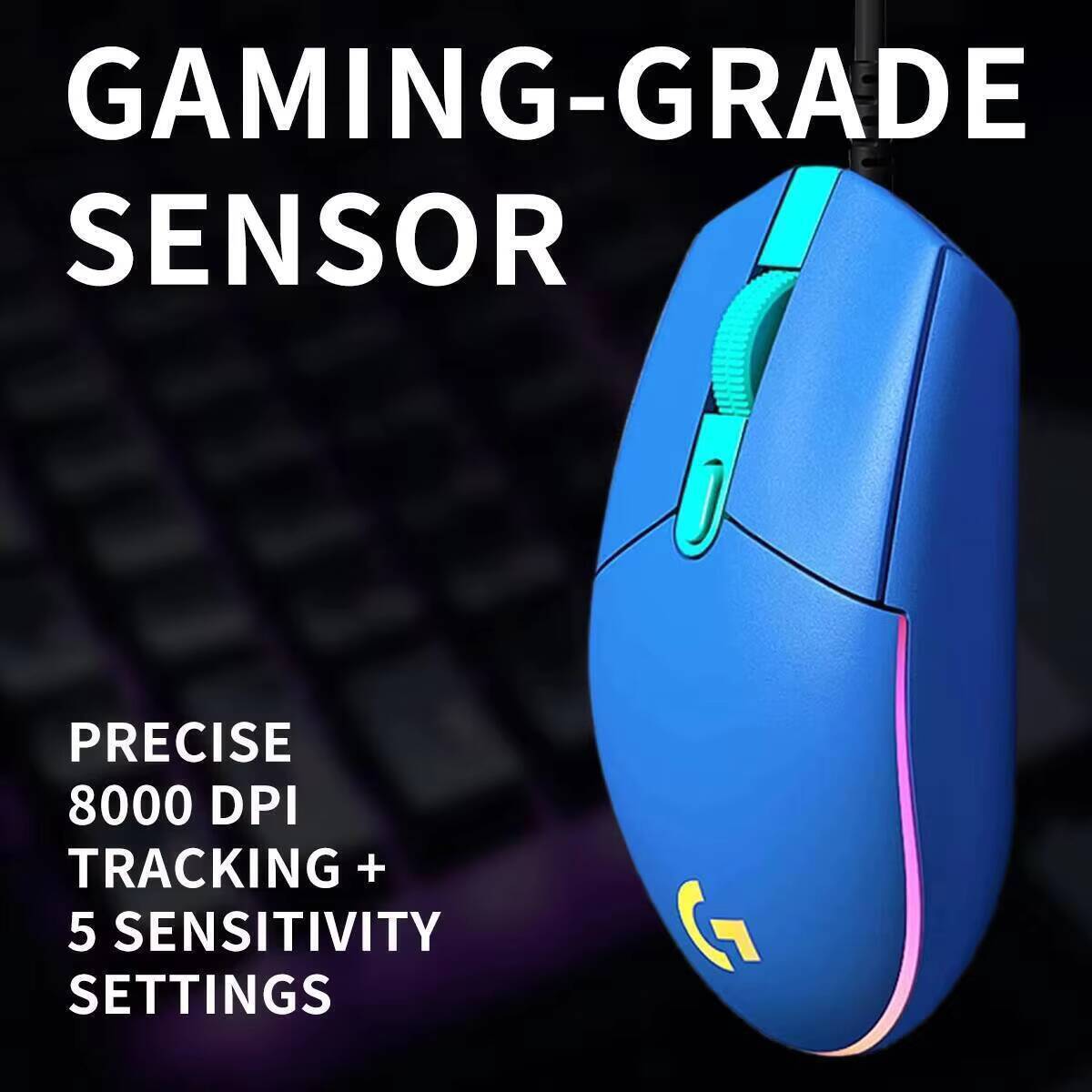 ロジクール G203 プロディジー RGB ゲーミングマウス - Logitech Mouse G203 のレビューと価格