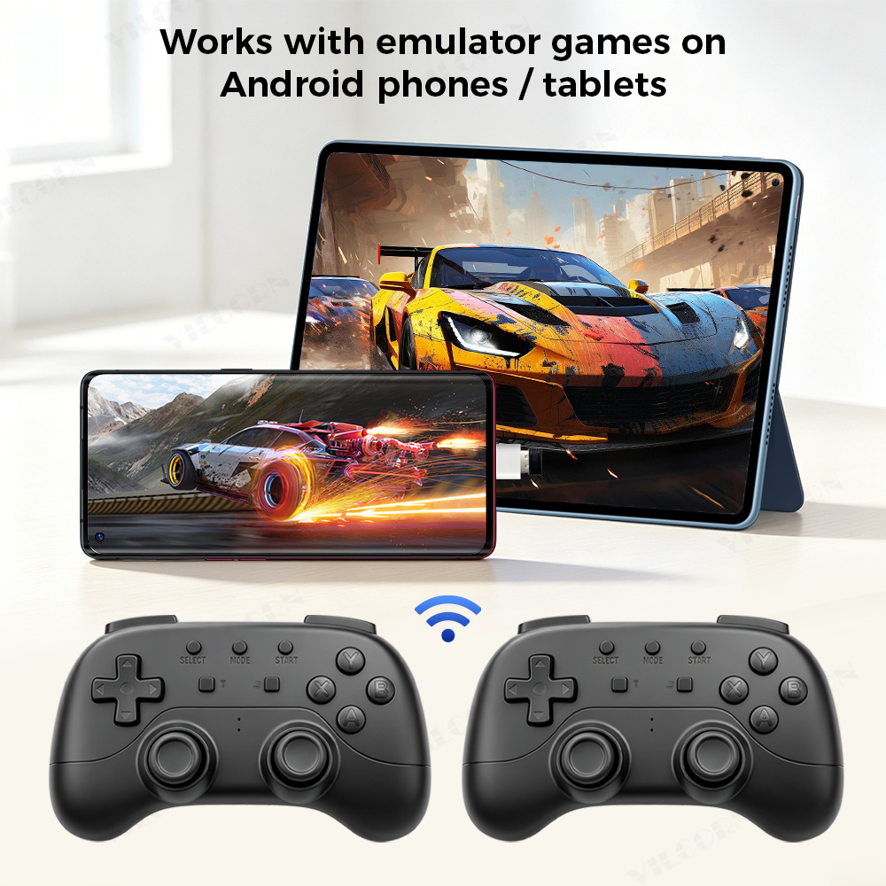 2.4G ワイヤレスゲームパッド遅延なしレトロゲームコントロ - Retro Gaming Emulator Pc のレビューと価格