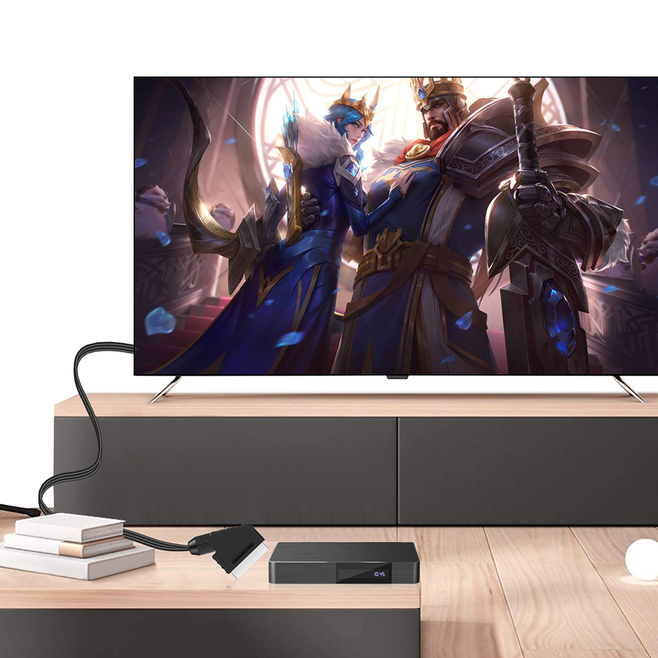 Scart to HDMI コンバーター 1080P ビデオ - Scart To Hdmi のレビューと価格