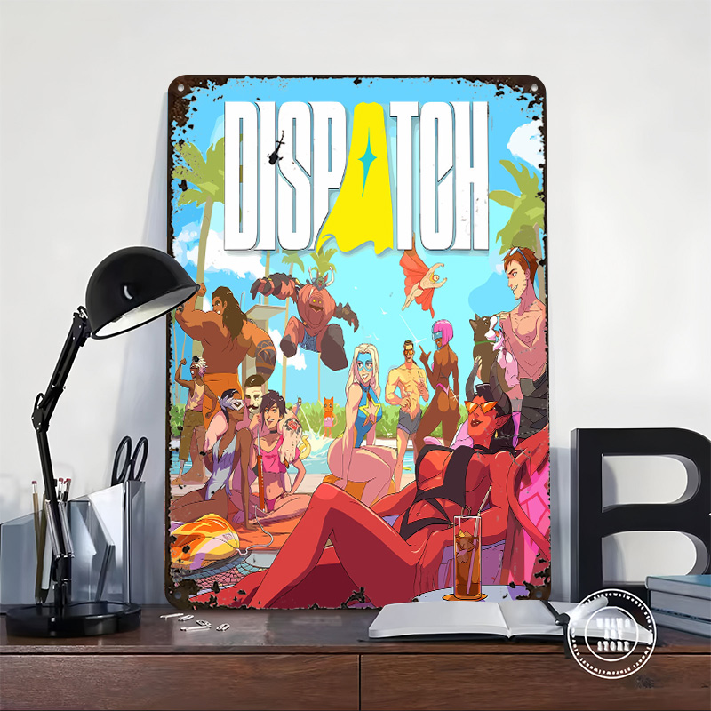 ディスパッチ：プールサイドギャザリングポスター カスタマイズ - Retro Poster Gaming のレビューと価格