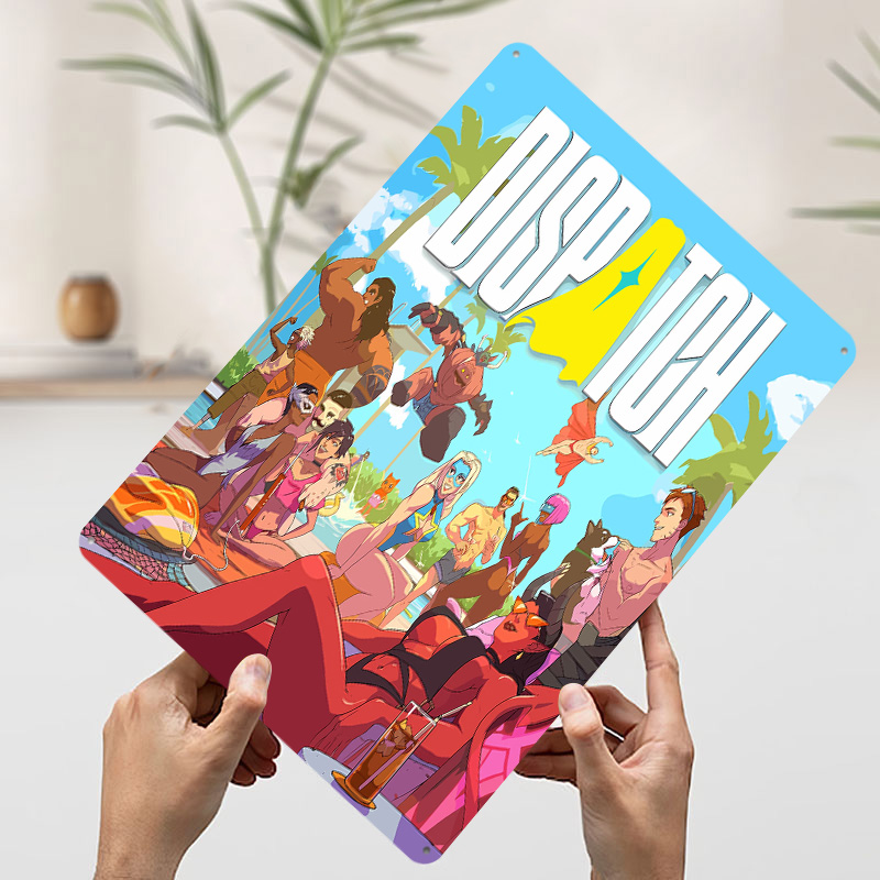 ディスパッチ：プールサイドギャザリングポスター カスタマイズ - Retro Poster Gaming のレビューと価格