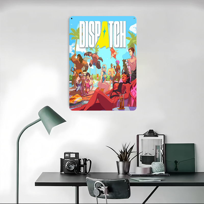 ディスパッチ：プールサイドギャザリングポスター カスタマイズ - Retro Poster Gaming のレビューと価格