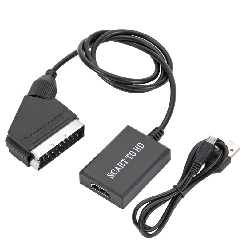 SCART to HDMI対応 1080P ビデオオーディオ - Scart To Hdmi のレビューと価格