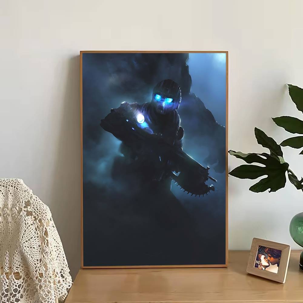 ゲーム G-Gears of W-War ポスターレトロ紙ス - Retro Poster Gaming のレビューと価格