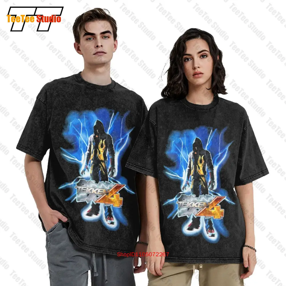 ヴィンテージ 鉄拳 4 ナムコ プロモ アーケード ゲーム  - Retro Gaming T Shirts のレビューと価格