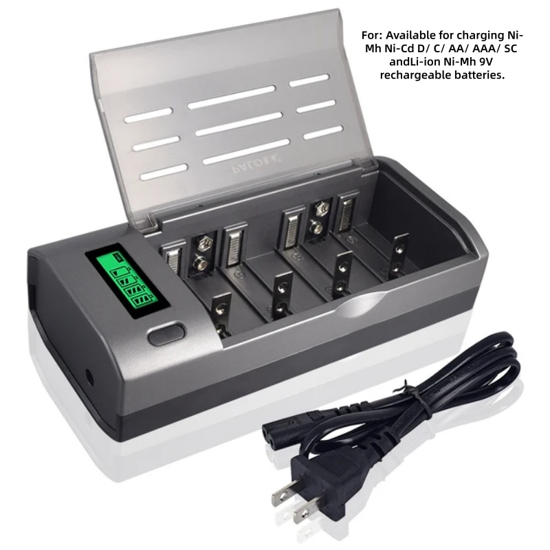 PALO 4スロットLCDディスプレイスマート充電器、1.2 - Rechargeable Battery Aa のレビューと価格