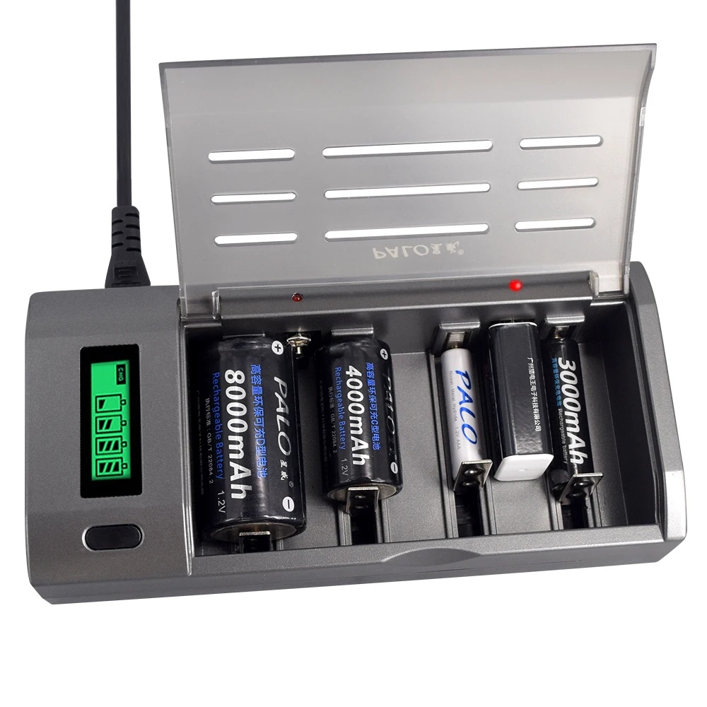 PALO 4スロットLCDディスプレイスマート充電器、1.2 - Rechargeable Battery Aa のレビューと価格
