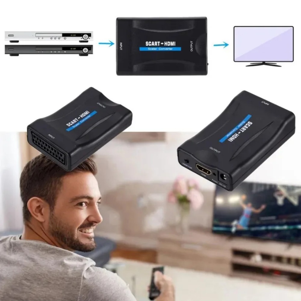 BGGQGG-SCARTからhdmi互換のビデオオーディオ高 - Scart To Hdmi のレビューと価格