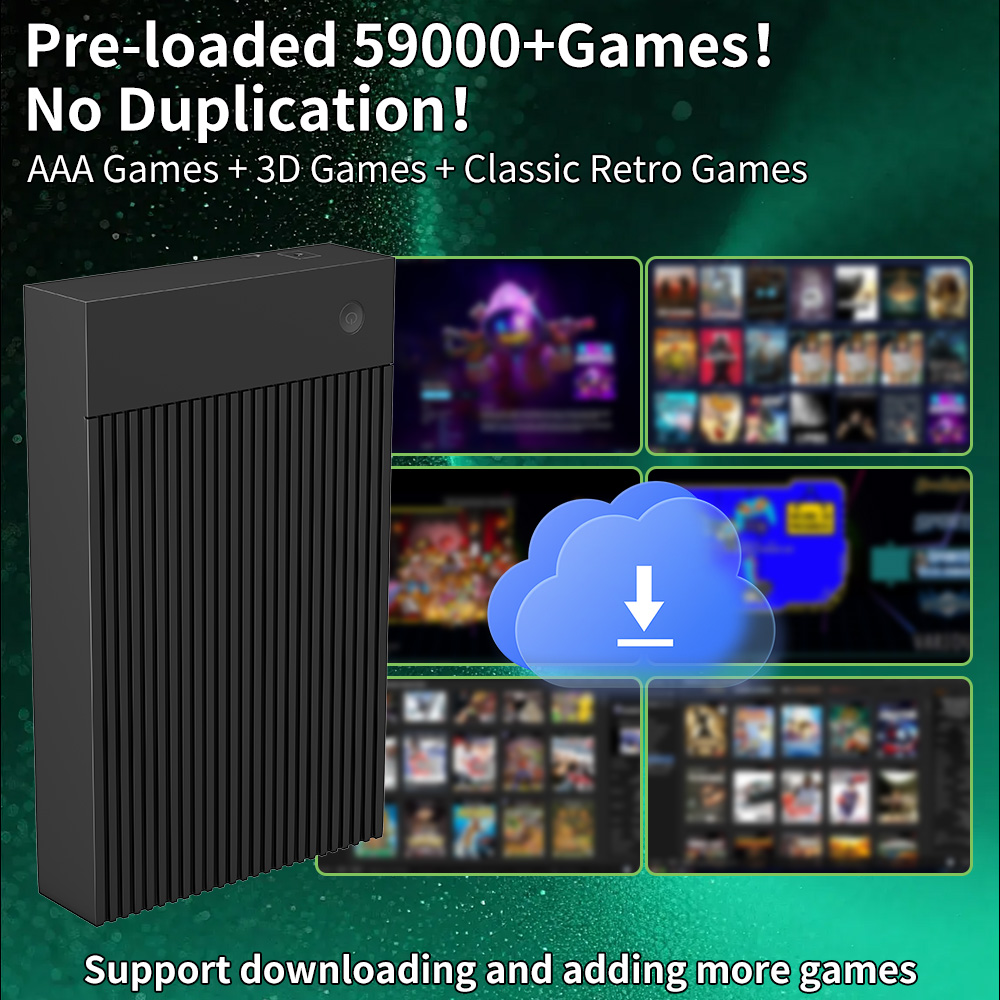ハイパーベース MIX 4T レトロ HDD 59000+ゲ - Retro Gaming Box のレビューと価格
