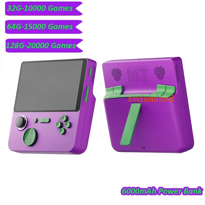 E5携帯型ビデオゲーム機 6000mAhパワーバンク 5イン - Retro Gaming Arcade Console のレビューと価格