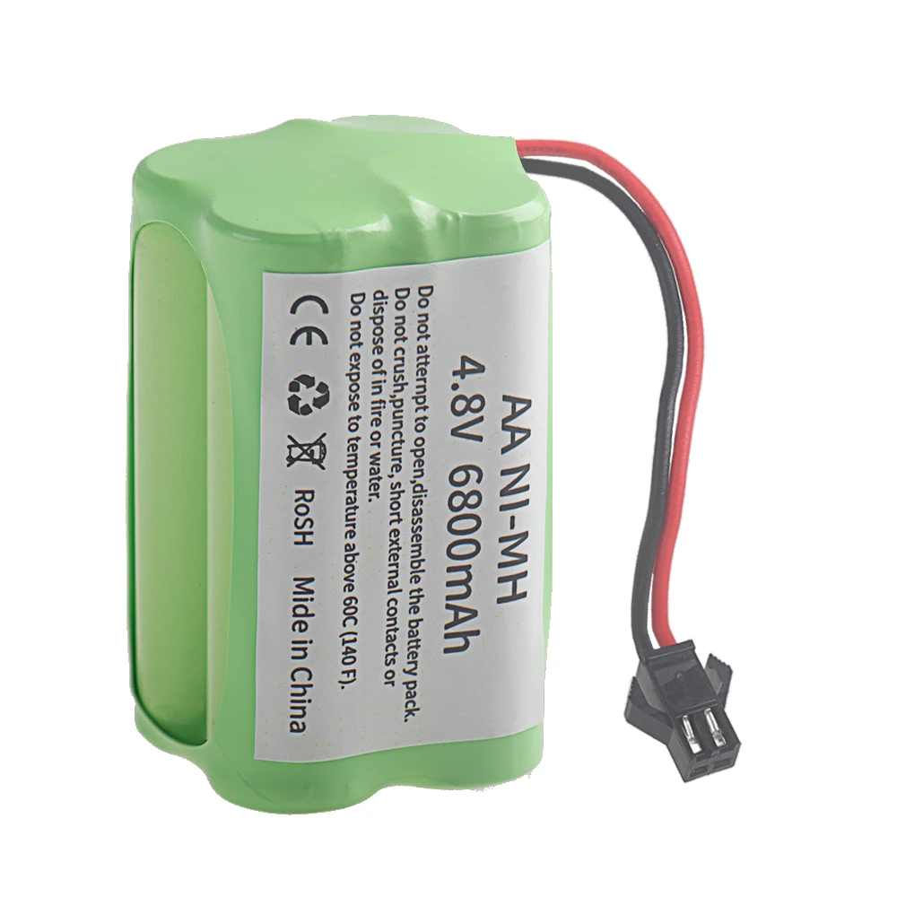 ニッケル水素電池 6800mAh 4.8V 4*AA バッテ - Rechargeable Battery Aa のレビューと価格