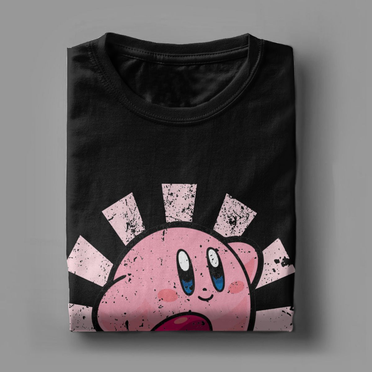 カービィのレトロな日本 Tシャツ男性女性ノスタルジア子供時代 - Retro Gaming T Shirts のレビューと価格